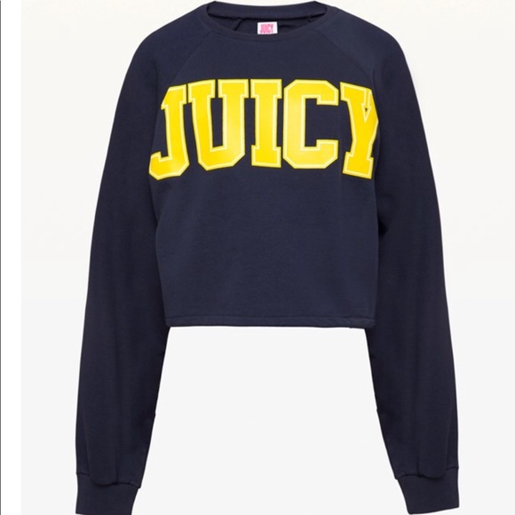Juicy Couture Navy Pullover - Picture 2 of 4